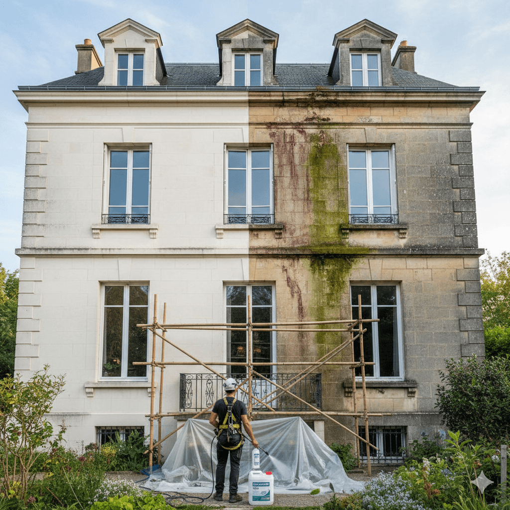 Guide nettoyage façade prix 2026